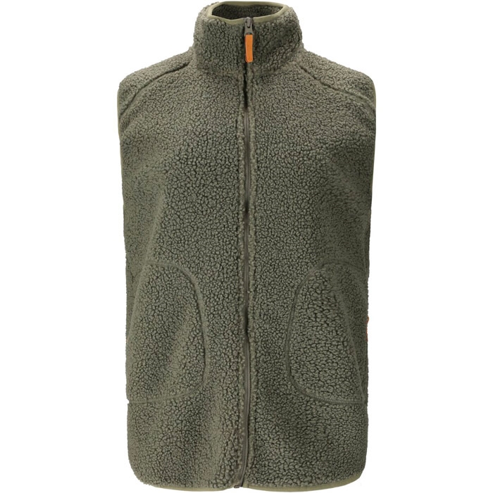 Whistler Pioneer Teddy Fleece Vest Woman-dusty olive-36 - Veste